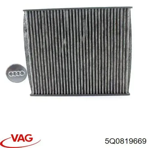 Filtr kabiny VAG 5Q0819669 cena, od 17,13 USD