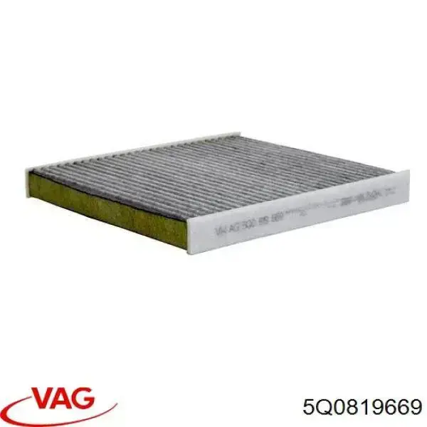 Do koszyka 5Q0819669 VAG Filtr kabiny