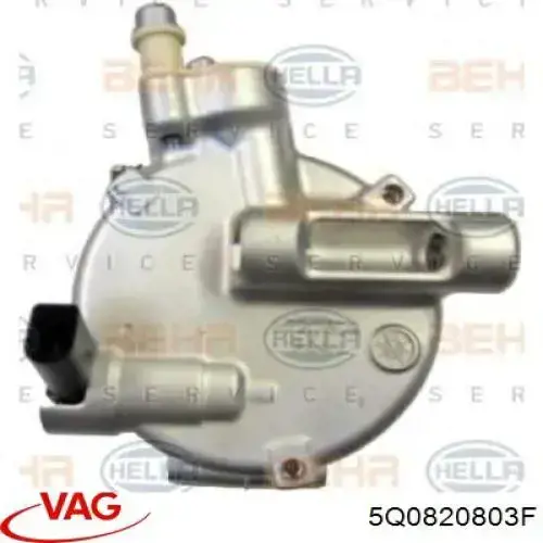 Sprężarka klimatyzacji VAG 5Q0820803F cena, od 129,57 USD