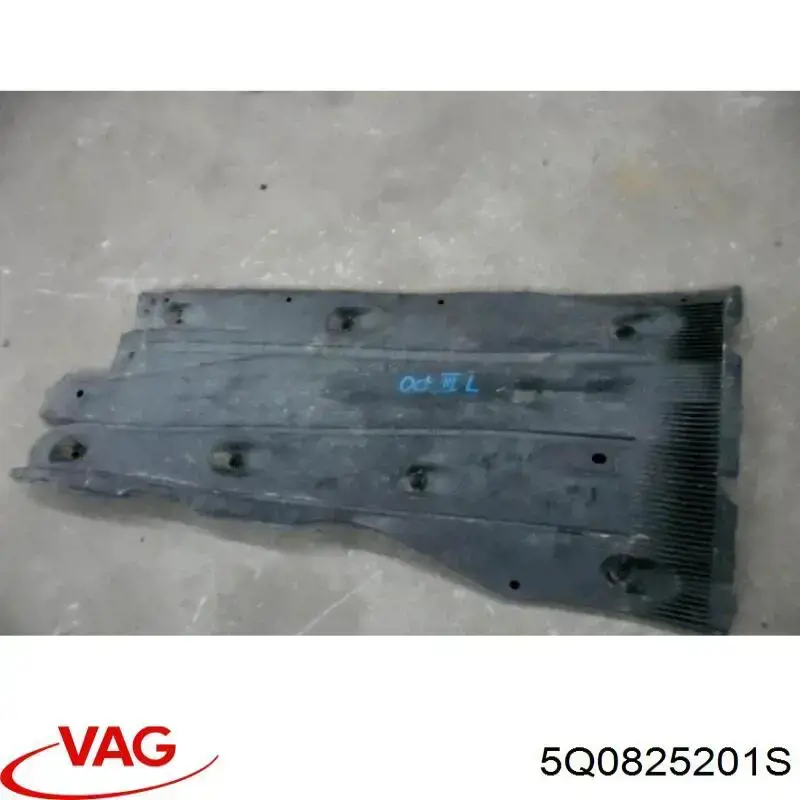 5Q0825201S VAG Osłona podwozia lewa