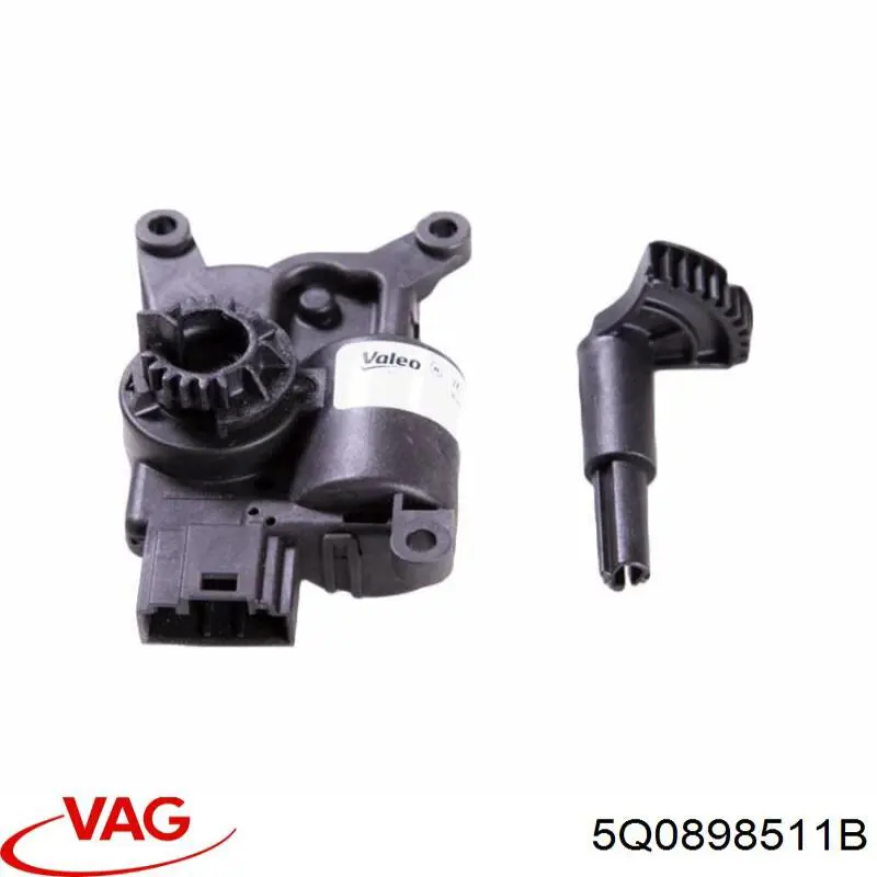 Silniczek klapy nagrzewnicy VAG 5Q0898511B cena, od 39,16 USD