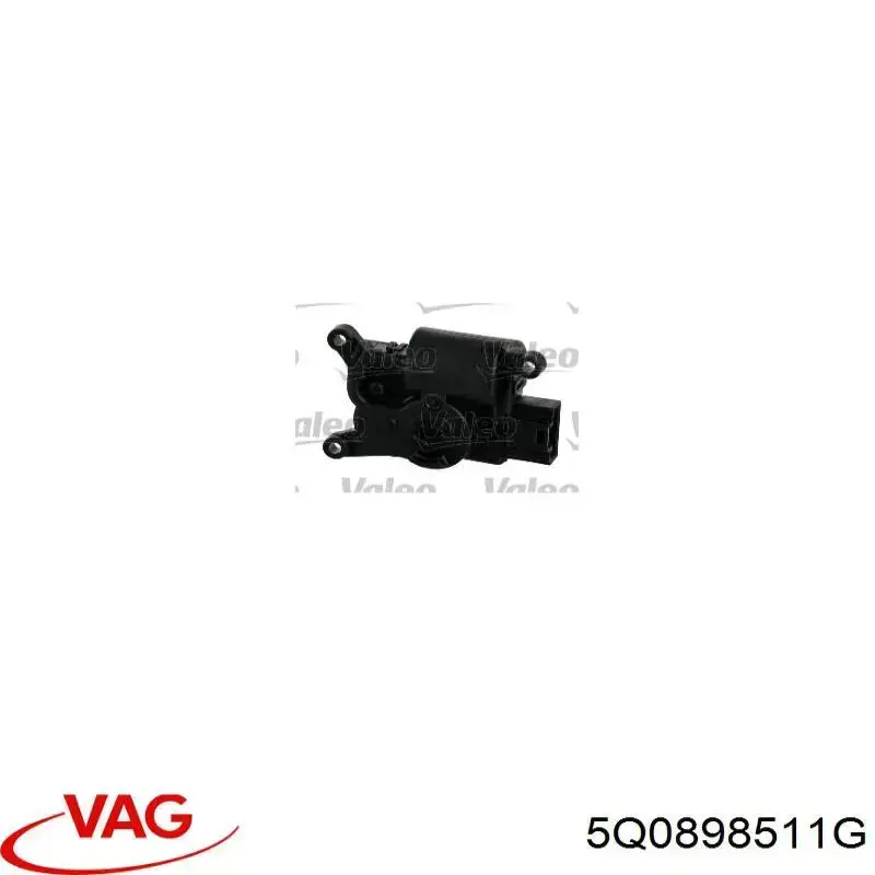 Do koszyka 5Q0898511G VAG Silniczek klapy nagrzewnicy