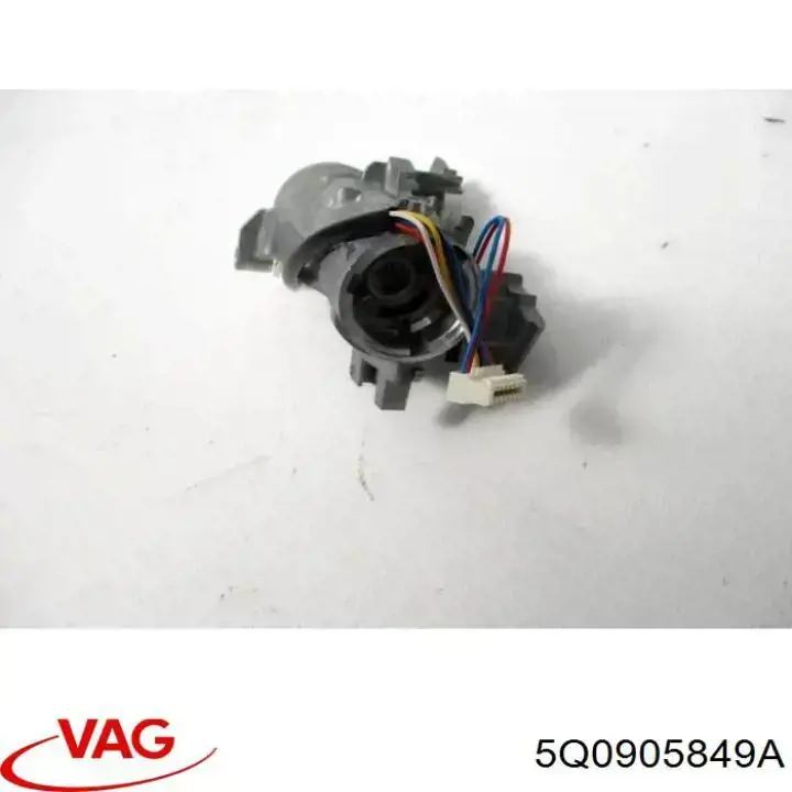 Kostka stacyjki zapłonowej VAG 5Q0905849A cena, od 18,25 USD