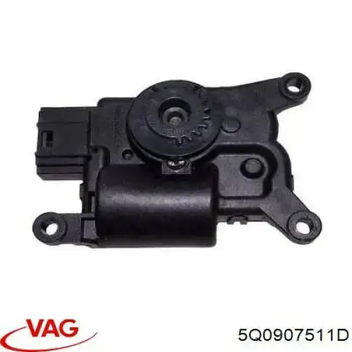 5Q0907511D VAG Silniczek klapy nagrzewnicy