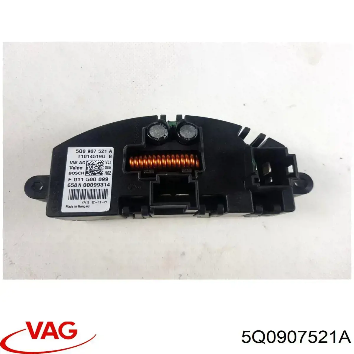 Rezystor wentylatora nagrzewnicy (ogrzewacza kabiny) VAG 5Q0907521A cena, od 101,63 USD