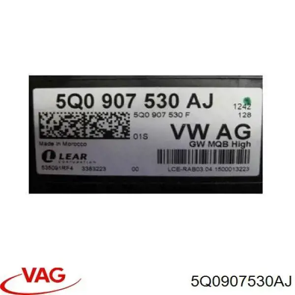 Moduł "Interfejs diagnostyczny" VAG 5Q0907530AJ cena, od 107,26 USD