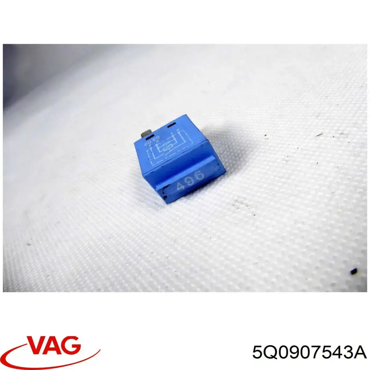 Czujnik temperatury wewnętrznej 5Q0907543A VAG