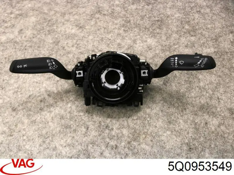 Pierścień kontaktowy AIRBAG, taśma kierownicy VAG 5Q0953549 cena, od 98,43 USD