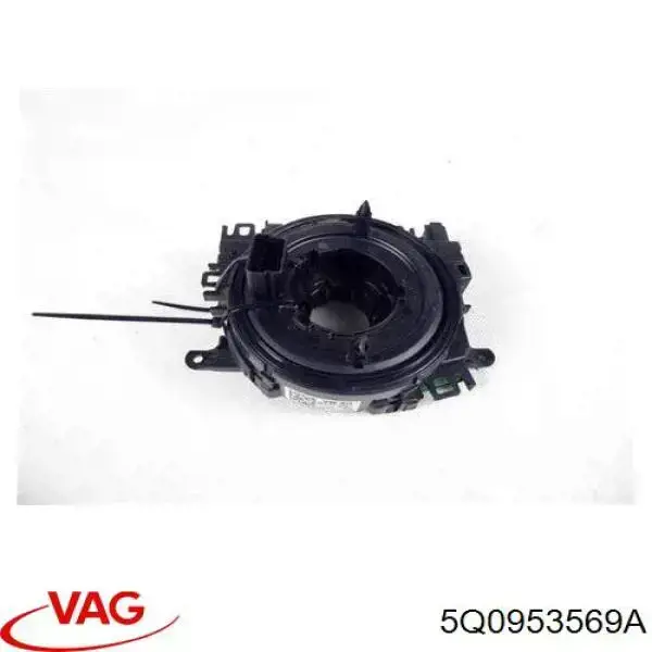 Pierścień kontaktowy AIRBAG, taśma kierownicy VAG 5Q0953569A cena, od 187,91 USD