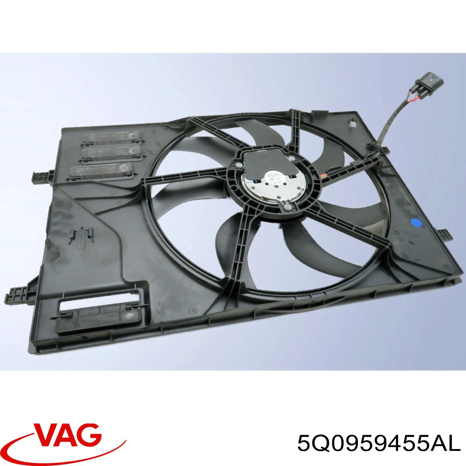 5Q0959455AL VAG Dyfuzor chłodnicy