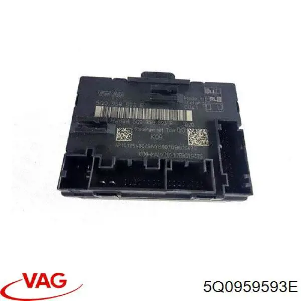 Blok komfortu przednich drzwi VAG 5Q0959593E cena, od 57,89 USD