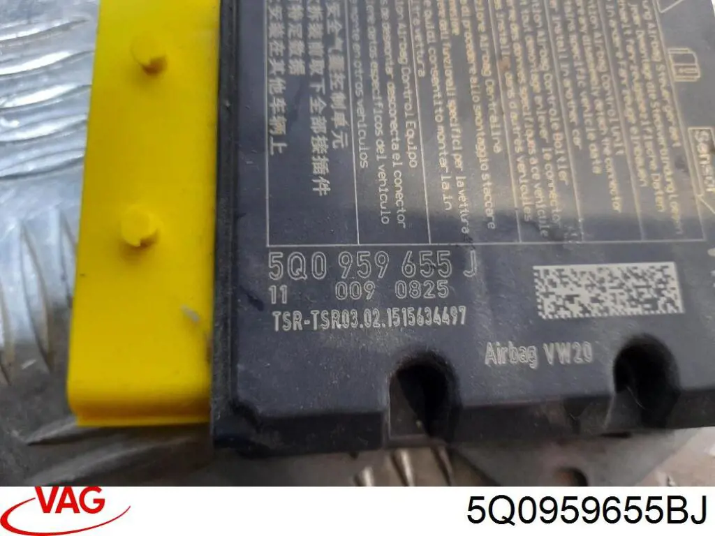 5Q0959655BJ VAG Sterownik poduszki bezpieczeństwa