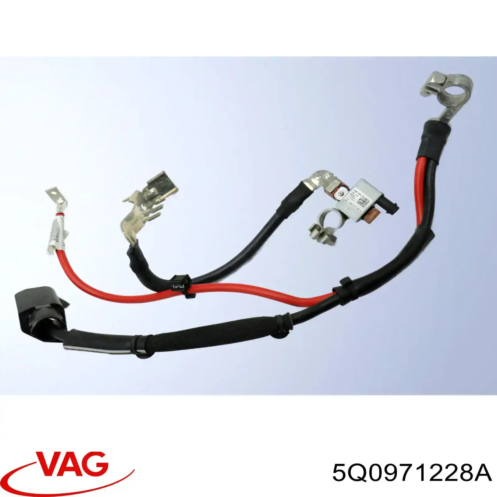 5Q0971228A VAG Kabel klemy plusowej akumulatora