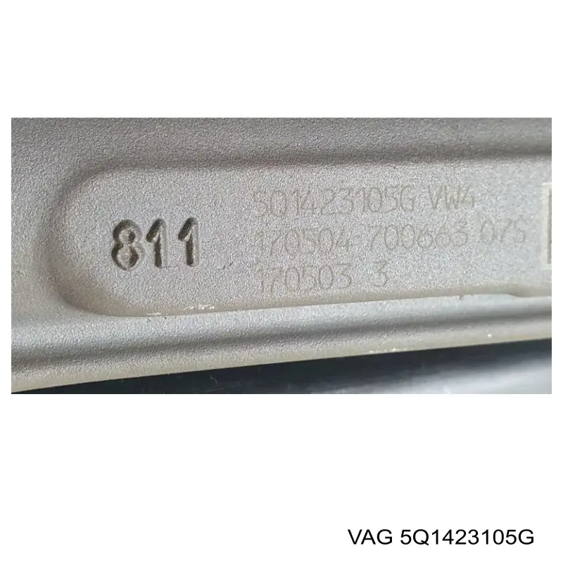 Do koszyka 5Q1423050AC VAG Listwa kierownicza (maglownica)