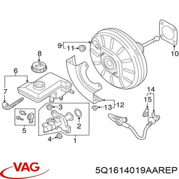 Główny cylinder hamulców Delphi LM80661 cena, od 73,44 USD