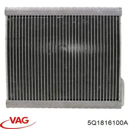 Parownik klimatyzacji VAG 5Q1816100A cena, od 95,68 USD