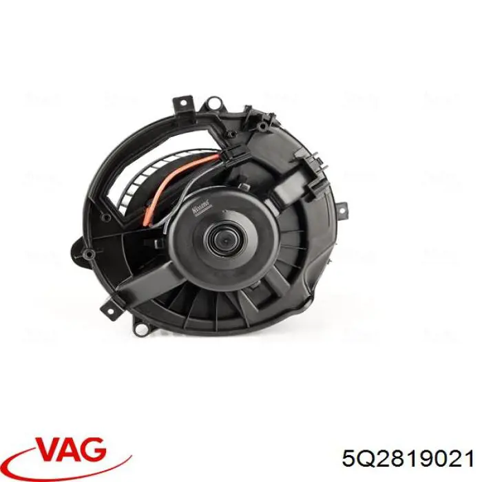 Silniczek wentylatora nagrzewnicy (ogrzewacza wnętrza) VAG 5Q2819021 cena, od 114,07 USD