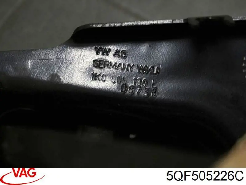 Wahacz (drążek) zawieszenia tylnego podłużny dolny prawy VAG 5QF505226C cena, od 47,76 USD