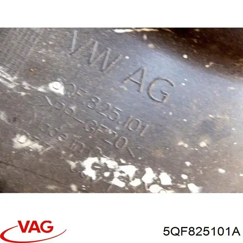 Osłona podwozia tylna lewa VAG 5QF825101A cena, od 15,69 USD