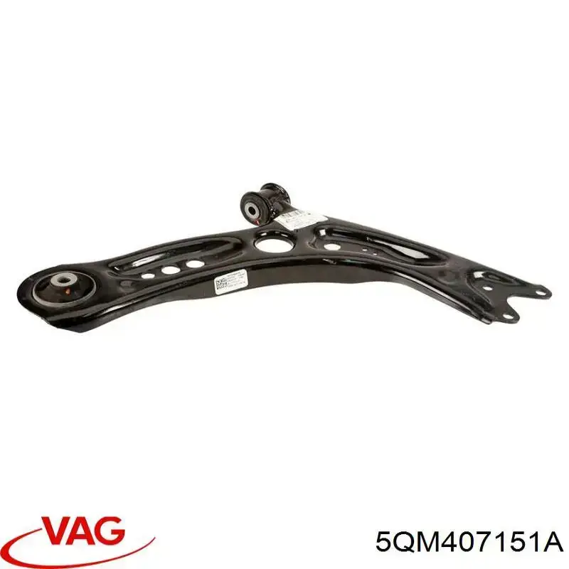 5QM407151A VAG Wahacz zawieszenia przedniego dolny lewy