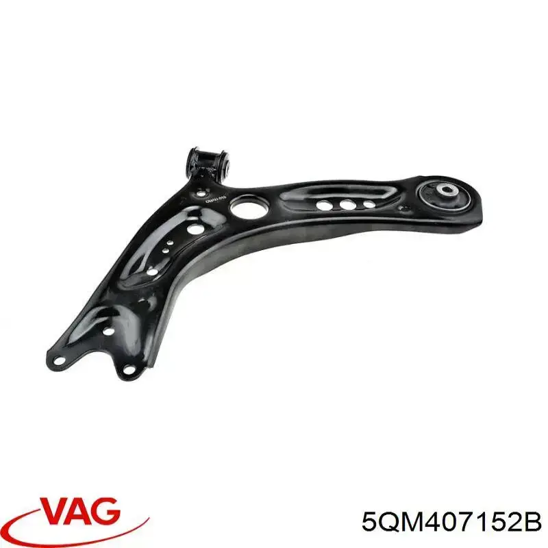 Do koszyka Wahacz zawieszenia przedniego dolny prawy Volkswagen Jetta VII BU3, BU4