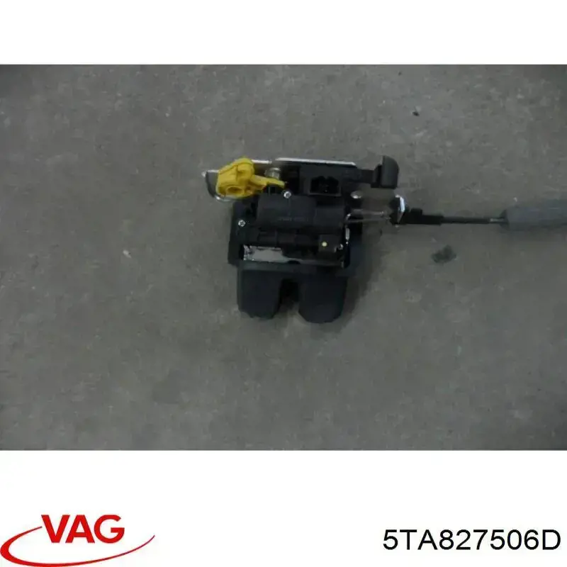 Zamek klapy bagażnika (3/5 drzwi tylnych) VAG 5TA827506D cena, od 103,86 USD