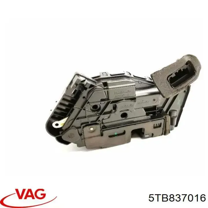 Do koszyka 5TB837016 VAG Zamek drzwi przednich prawych