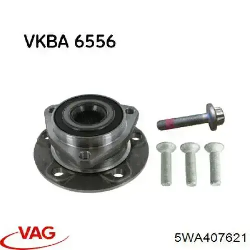 Piasta przednia VAG 5WA407621 cena, od 129,67 USD