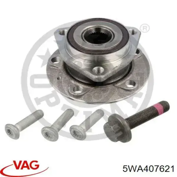 5WA407621 VAG Piasta przednia