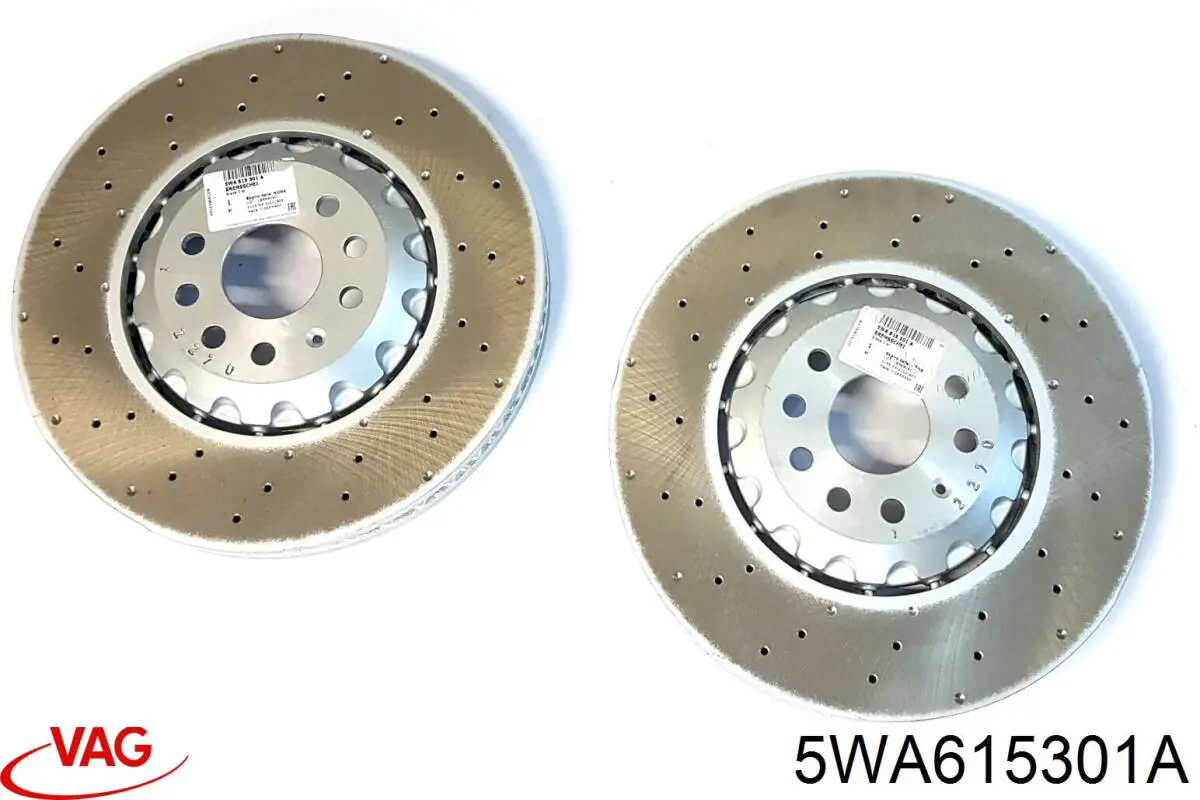 Tarcza hamulcowa przednia VAG 5WA615301J cena, od 74,91 USD