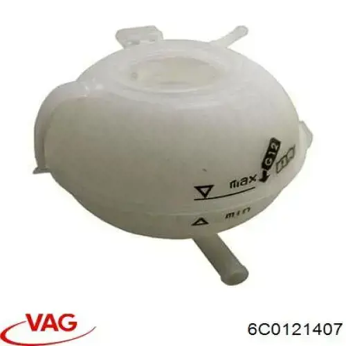 6C0121407 VAG Zbiorniczek wyrównawczy układu chłodzenia