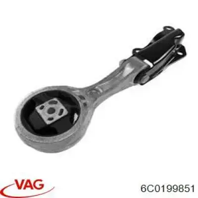 6C0199851 VAG Poduszka (podpora) silnika tylna