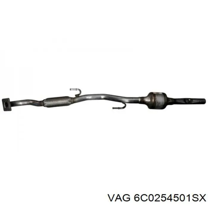 Tłumik, przednia część VAG 6C0254501SX cena, od 778,07 USD