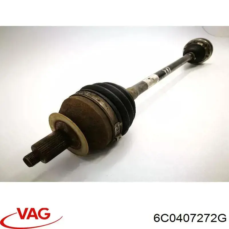 6C0407272CX VAG Półoś napędowa przednia prawa