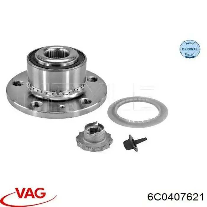 Piasta przednia VAG 6C0407621 cena, od 60,94 USD