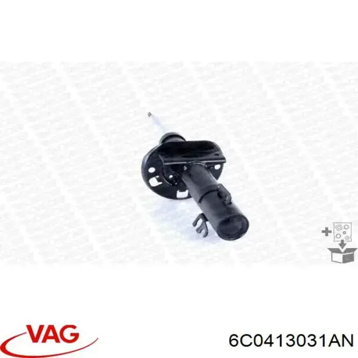 6C0413031AN VAG Amortyzator przedni