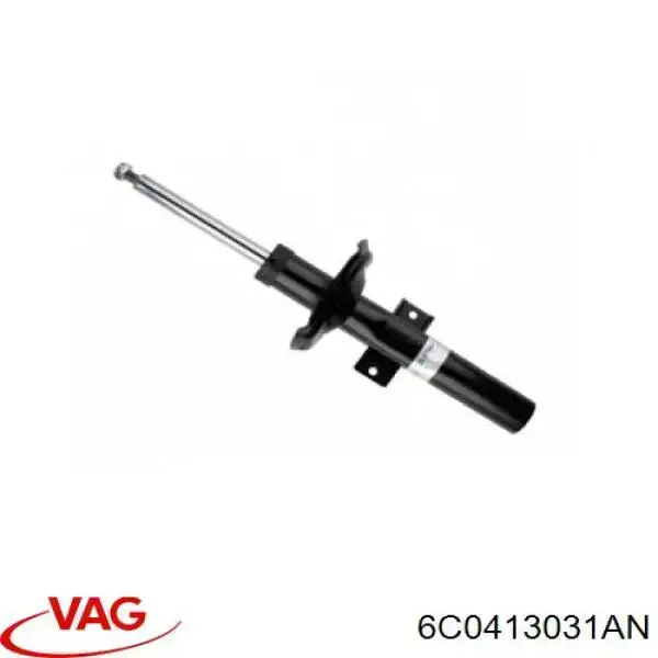 Do koszyka 6C0413031AN VAG Amortyzator przedni