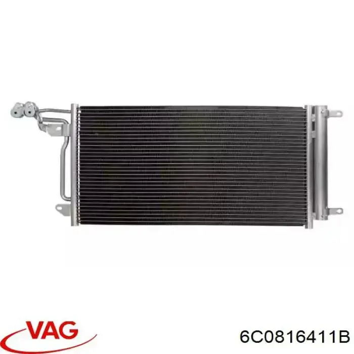6C0816411B VAG chłodnica klimatyzacji