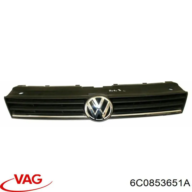Atrapa chłodnicy VAG 6C0853651A cena, od 27,22 USD