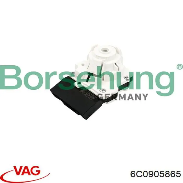 Kostka stacyjki zapłonowej 6C0905865 VAG