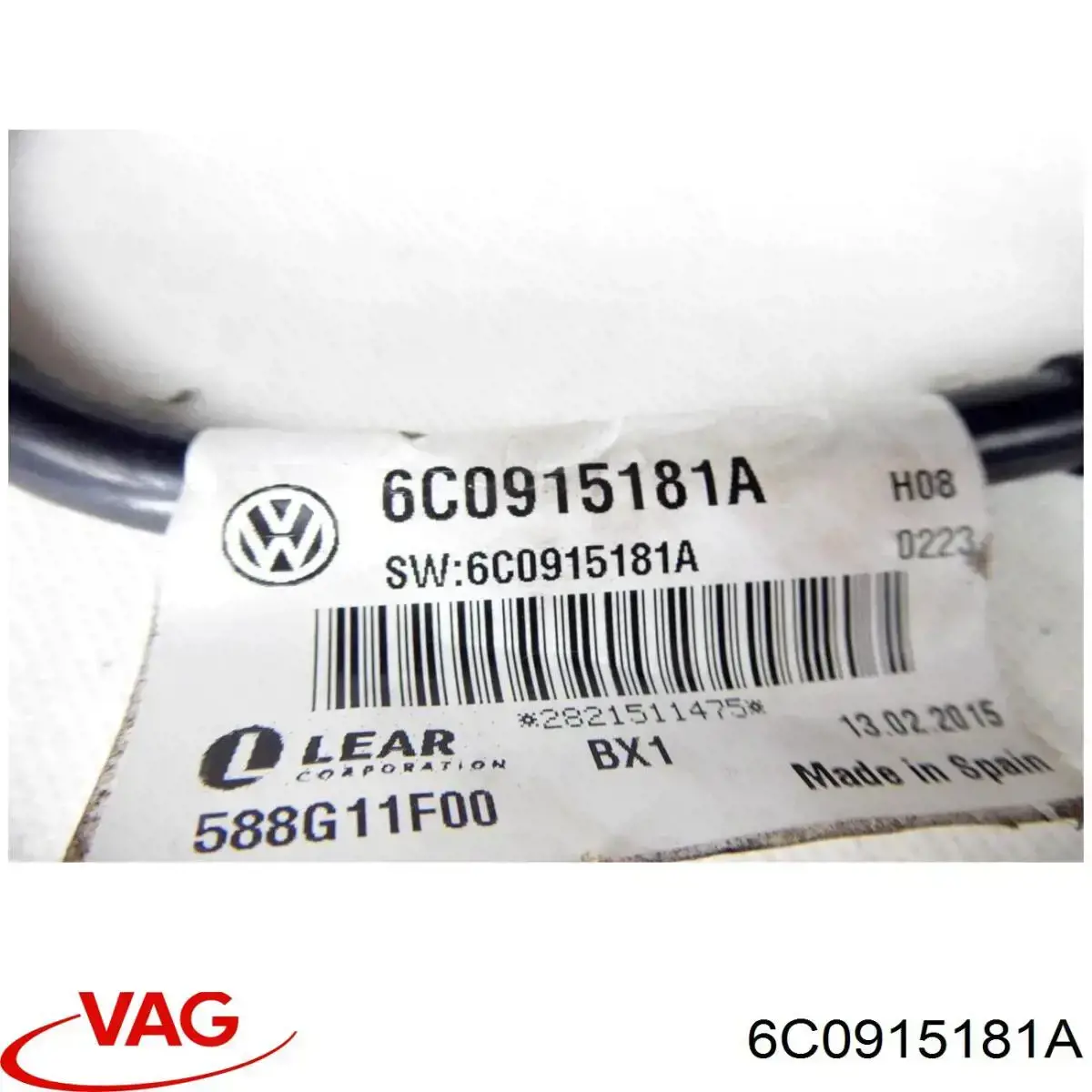 Przewód masowy akumulatora VAG 6C0915181A cena, od 62,99 USD