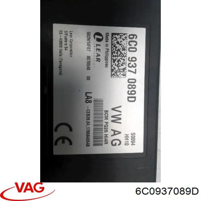 Blok komfortu Seat Ibiza IV