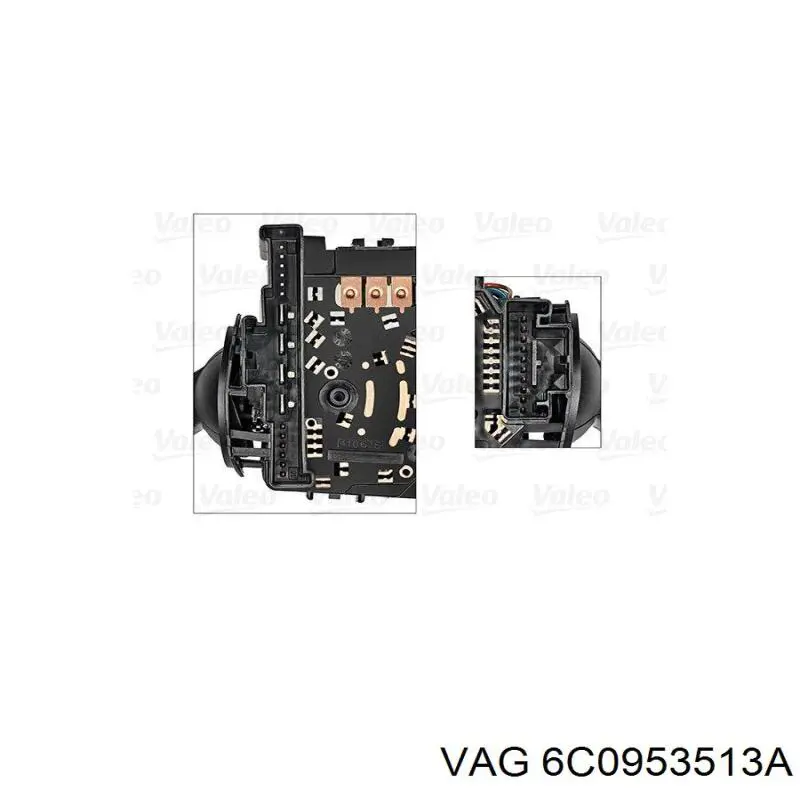 Przełącznik zespolony, w komplecie VAG 6C0953513A cena, od 322,90 USD