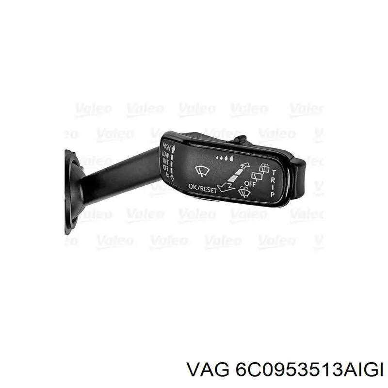 Przełącznik zespolony, w komplecie do Volkswagen Polo V RUS 602, 604, 612, 614