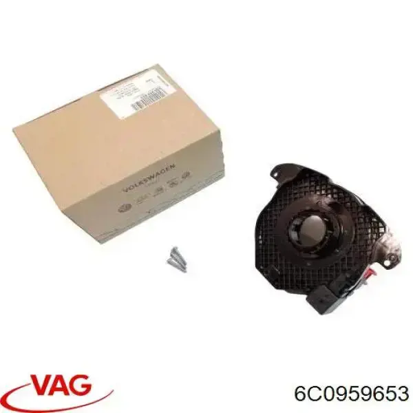 Do koszyka 6C0959653 VAG Pierścień kontaktowy AIRBAG, taśma kierownicy