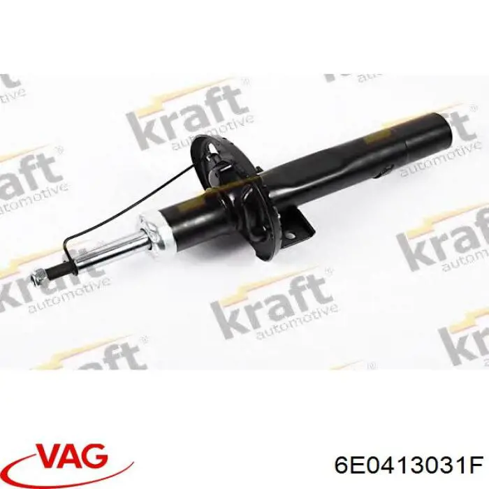 Do koszyka 6E0413031F VAG Amortyzator przedni
