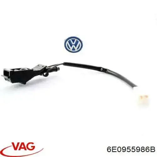 6E0955986B VAG Dysza spryskiwacza szyby przedniej