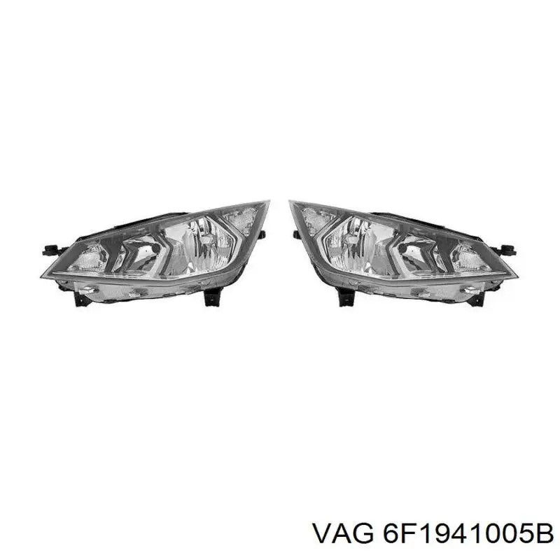 Reflektor lewy VAG 6F1941005D cena, od 224,23 USD