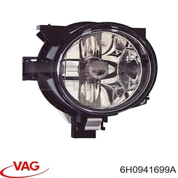 Do koszyka 6H0941699A VAG Lampa przeciwmgielna lewa