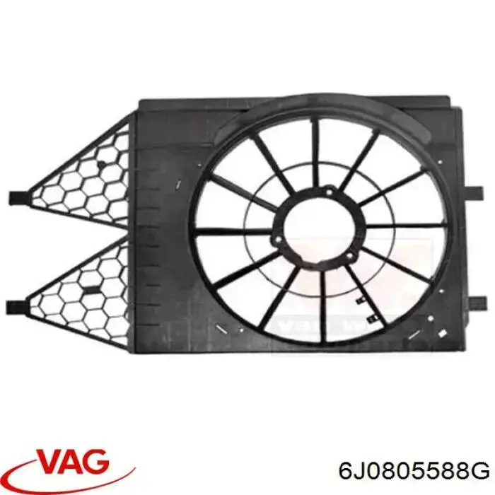 Osłona chłodnicy kompletna (panel mocowania reflektorów) VAG 6J0805588G cena, od 105,59 USD